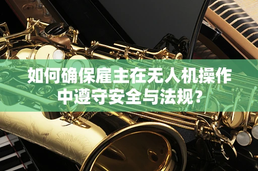 如何确保雇主在无人机操作中遵守安全与法规？