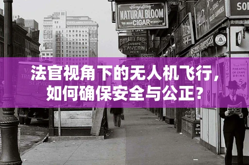 法官视角下的无人机飞行，如何确保安全与公正？