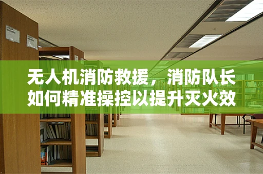 无人机消防救援，消防队长如何精准操控以提升灭火效率？