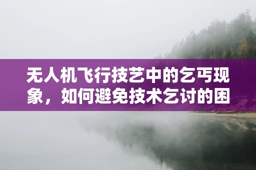 无人机飞行技艺中的乞丐现象，如何避免技术乞讨的困境？