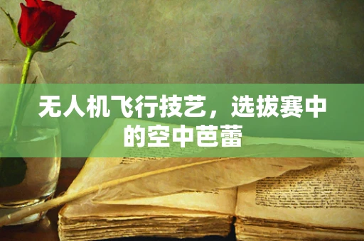 无人机飞行技艺，选拔赛中的空中芭蕾