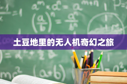 土豆地里的无人机奇幻之旅