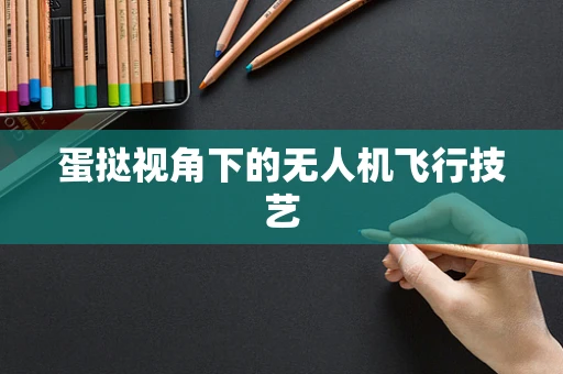 蛋挞视角下的无人机飞行技艺