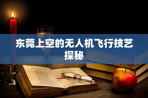 东莞上空的无人机飞行技艺探秘