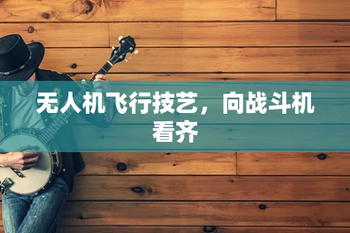 无人机飞行技艺，向战斗机看齐