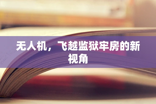 无人机，飞越监狱牢房的新视角
