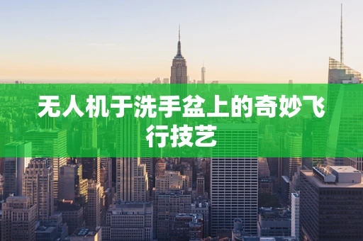 无人机于洗手盆上的奇妙飞行技艺