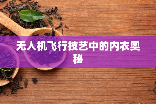 无人机飞行技艺中的内衣奥秘