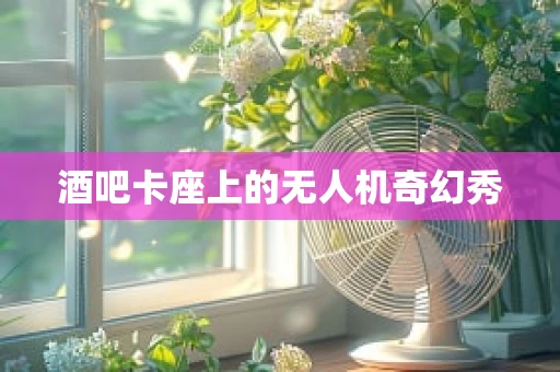 酒吧卡座上的无人机奇幻秀
