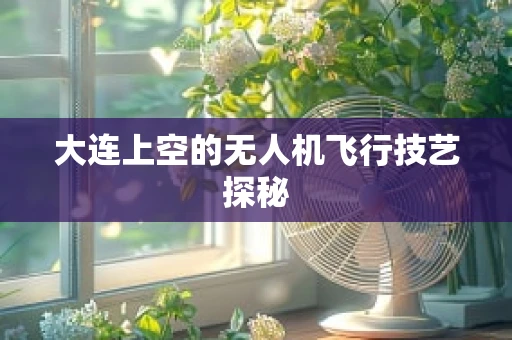 大连上空的无人机飞行技艺探秘