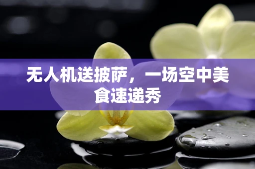 无人机送披萨，一场空中美食速递秀
