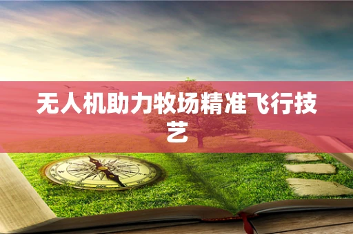 无人机助力牧场精准飞行技艺