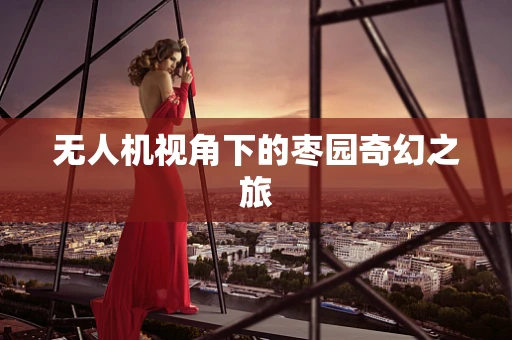 无人机视角下的枣园奇幻之旅
