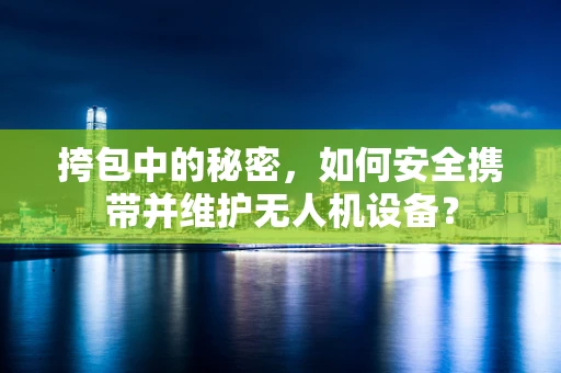 挎包中的秘密，如何安全携带并维护无人机设备？