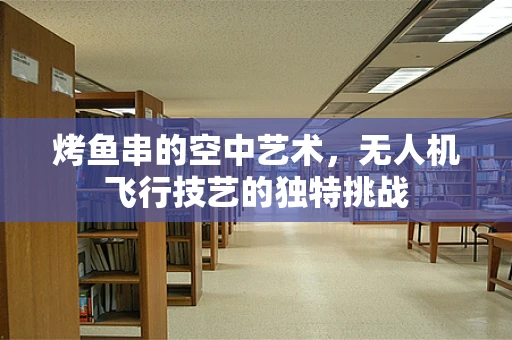 烤鱼串的空中艺术，无人机飞行技艺的独特挑战