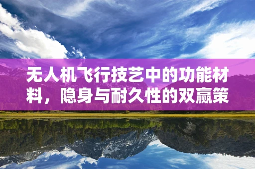 无人机飞行技艺中的功能材料，隐身与耐久性的双赢策略