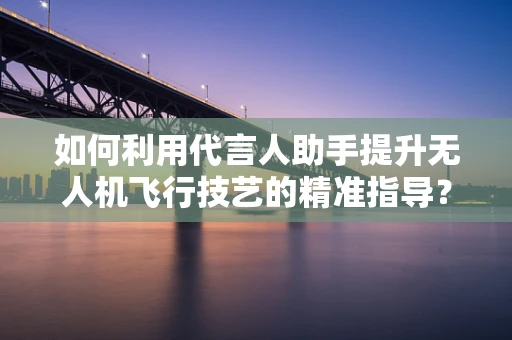 如何利用代言人助手提升无人机飞行技艺的精准指导？