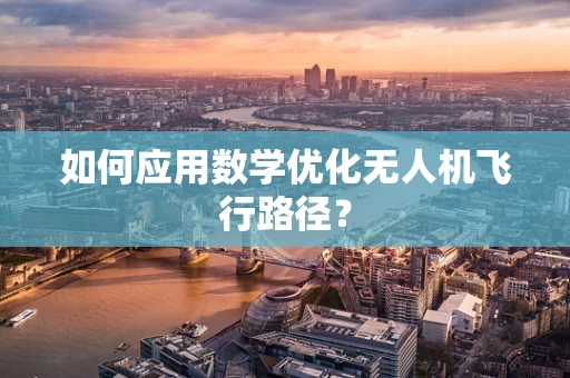 如何应用数学优化无人机飞行路径？