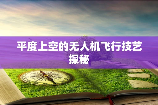 平度上空的无人机飞行技艺探秘