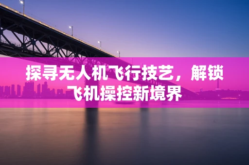 探寻无人机飞行技艺，解锁飞机操控新境界