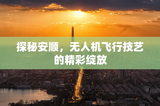 探秘安顺，无人机飞行技艺的精彩绽放