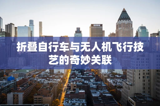 折叠自行车与无人机飞行技艺的奇妙关联