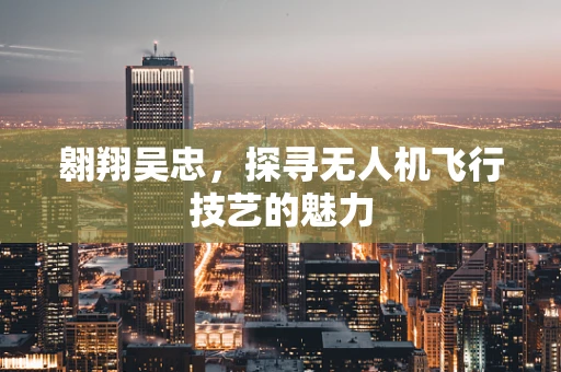 翱翔吴忠，探寻无人机飞行技艺的魅力