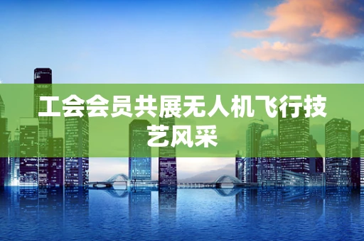工会会员共展无人机飞行技艺风采