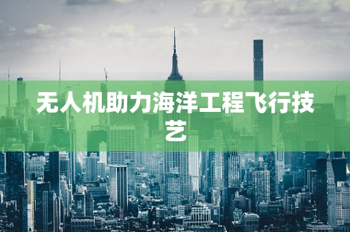 无人机助力海洋工程飞行技艺