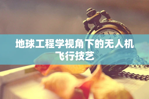 地球工程学视角下的无人机飞行技艺