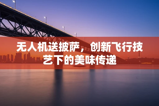 无人机送披萨，创新飞行技艺下的美味传递