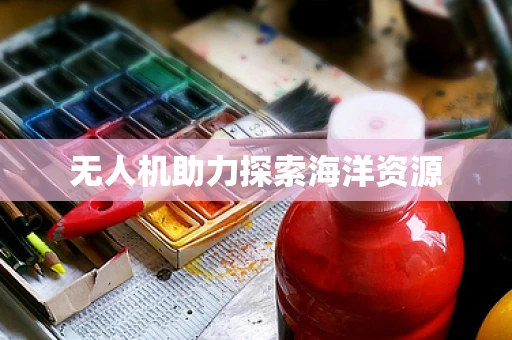无人机助力探索海洋资源