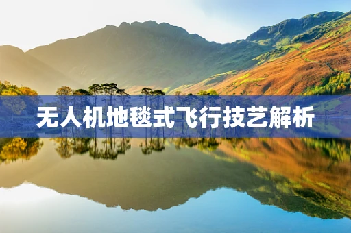 无人机地毯式飞行技艺解析