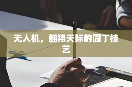 无人机，翱翔天际的园丁技艺