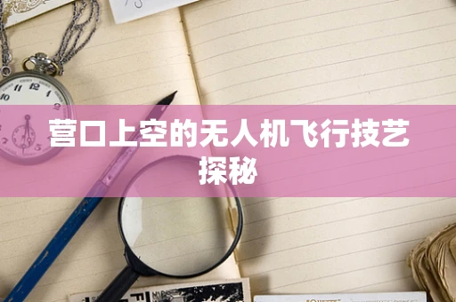 营口上空的无人机飞行技艺探秘