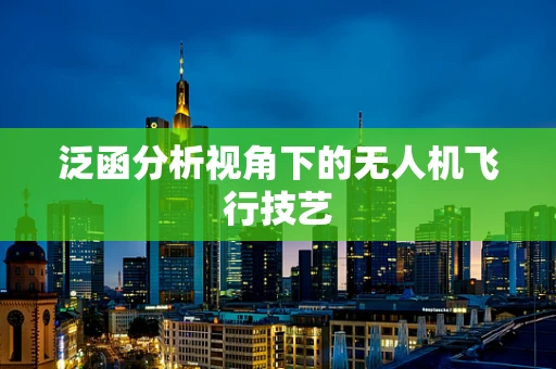 泛函分析视角下的无人机飞行技艺