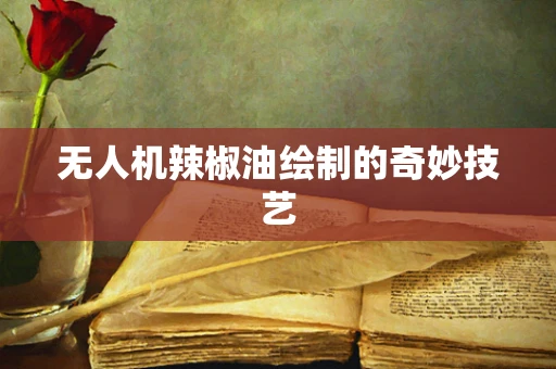 无人机辣椒油绘制的奇妙技艺