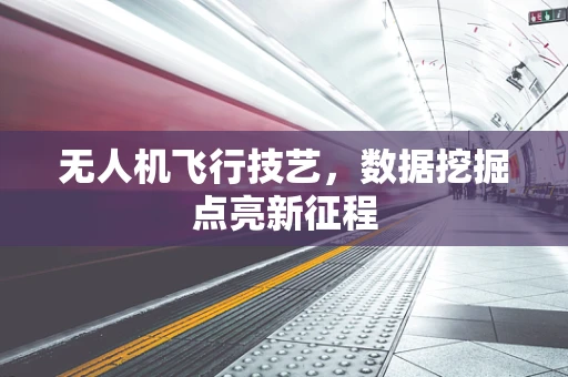 无人机飞行技艺，数据挖掘点亮新征程