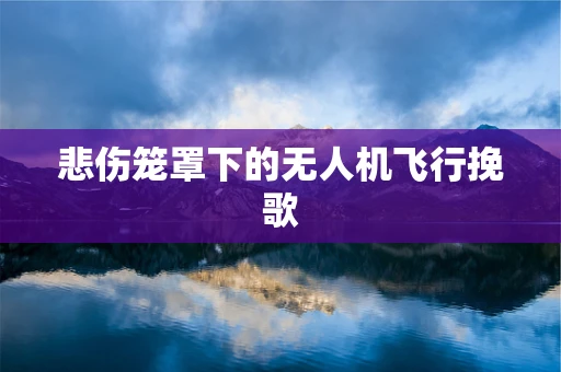 悲伤笼罩下的无人机飞行挽歌