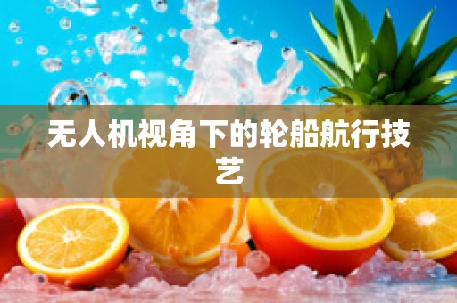 无人机视角下的轮船航行技艺