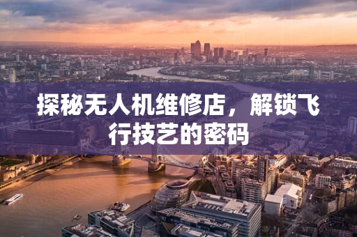 探秘无人机维修店，解锁飞行技艺的密码