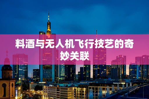 料酒与无人机飞行技艺的奇妙关联