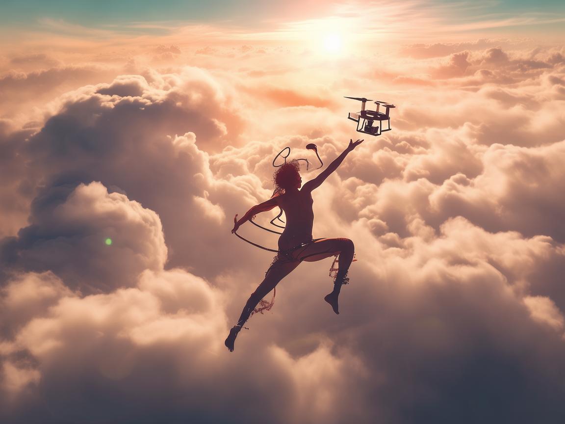 无人机，空中的杂技演员