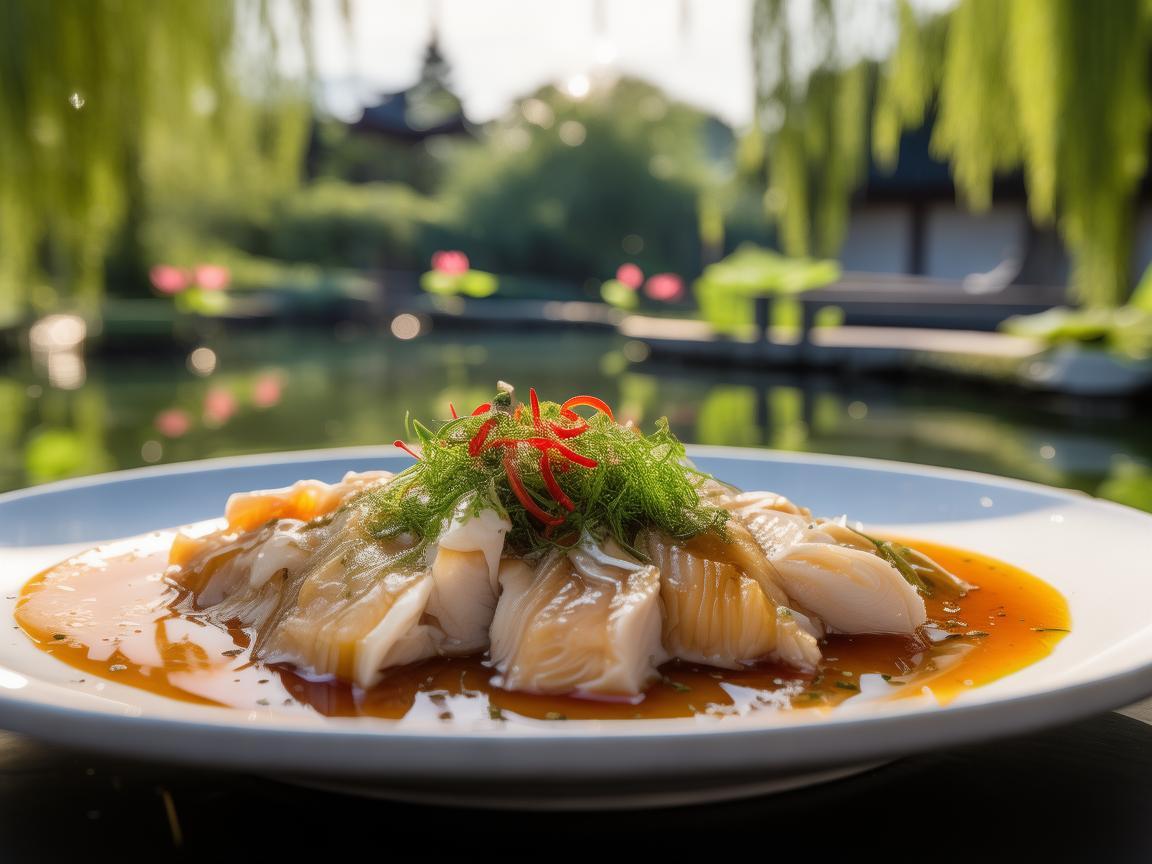 无人机演绎苏州松鼠桂鱼之美