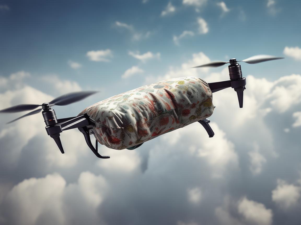 无人机操控，枕套创意飞行秀