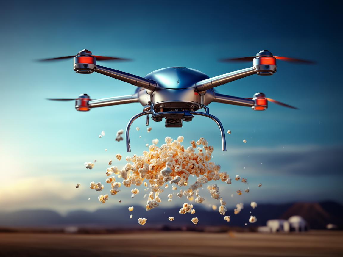 无人机爆米花飞行技艺，突破与惊艳