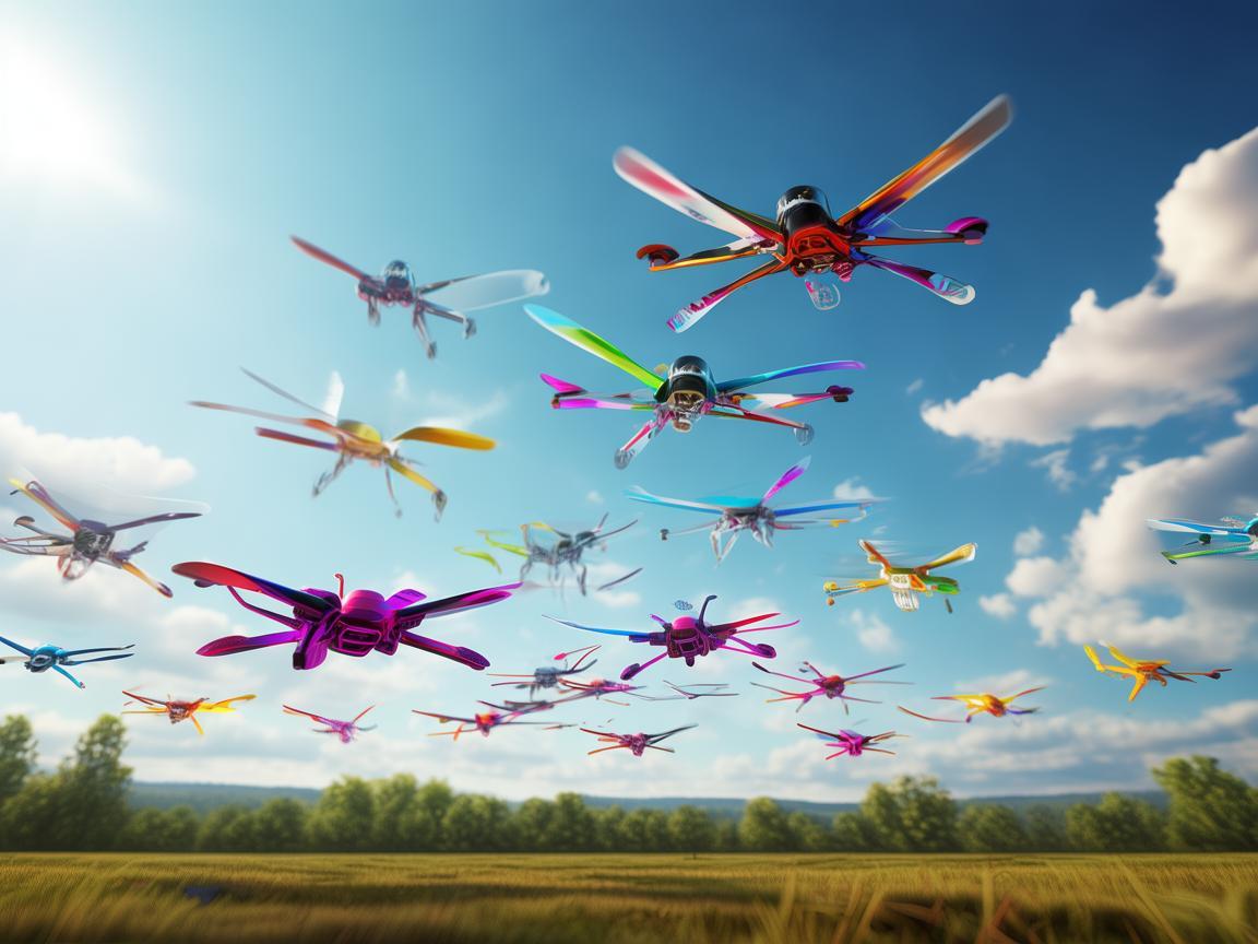 无人机友谊赛，共逐蓝天，同筑友谊