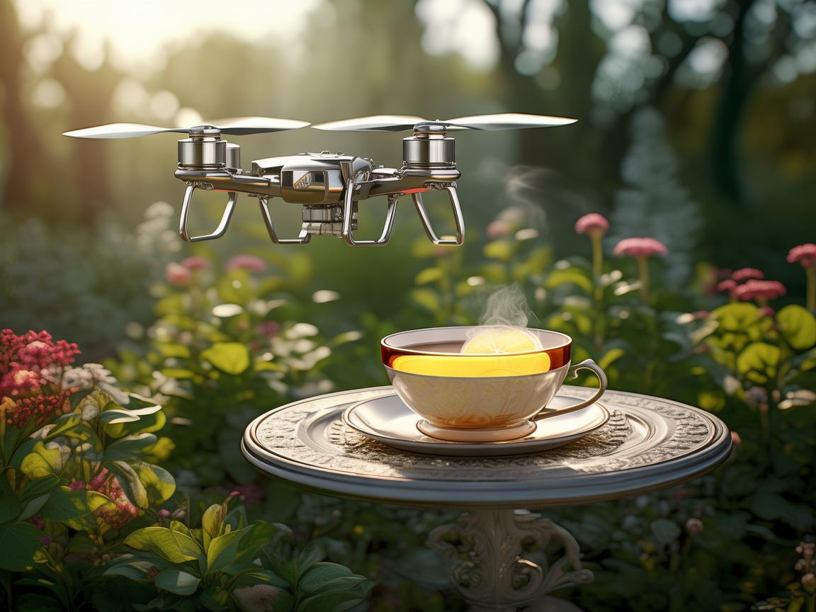 柠檬茶相伴，解锁无人机飞行新技艺