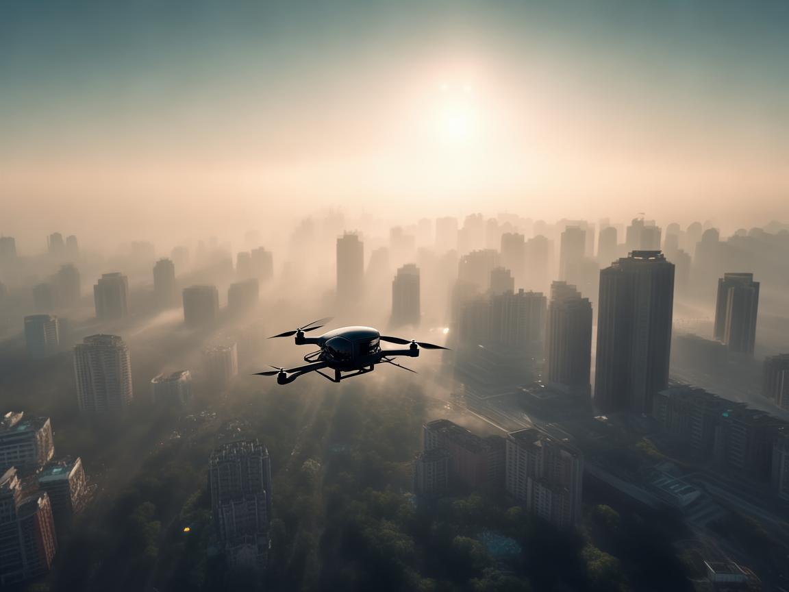 邵阳上空的无人机飞行技艺探索