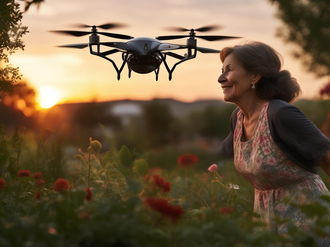 房东太太与无人机的奇妙邂逅